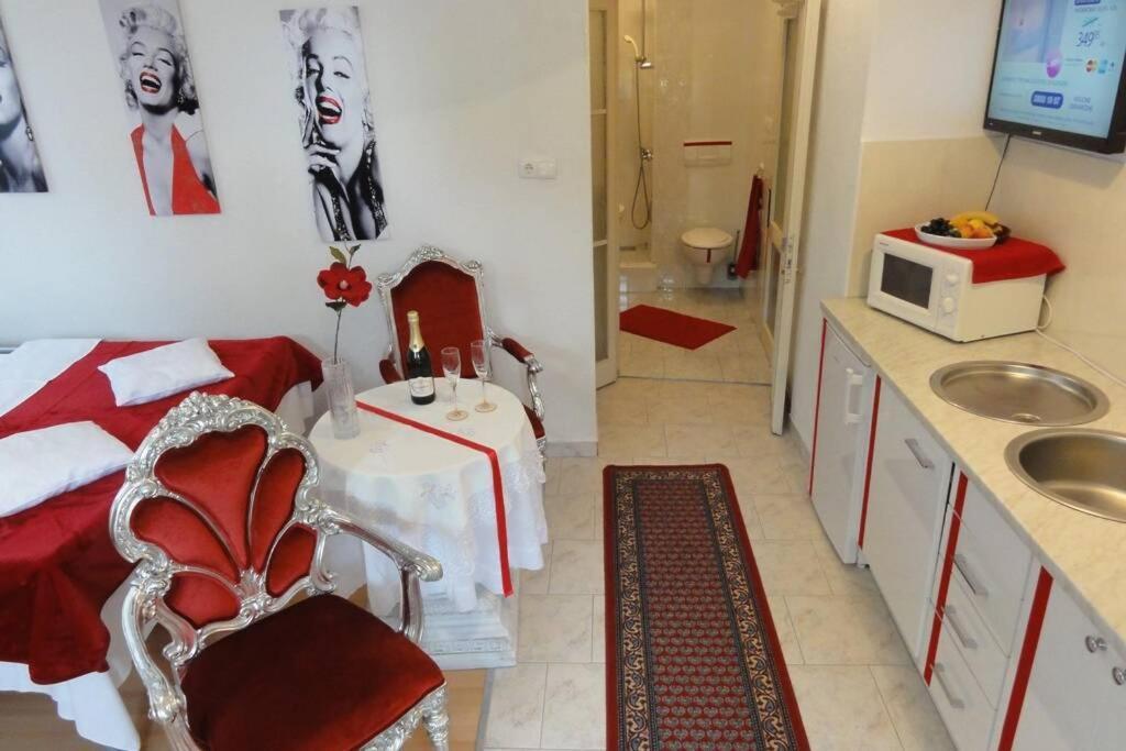 Croatia Zadar Borik Paar Apartment Studio Garden View Number 1 מראה חיצוני תמונה